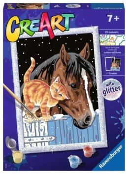 CreArt dla dzieci: Koń i kotek