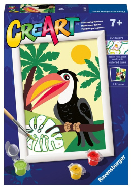 CreArt dla dzieci: Tukan w dżungli