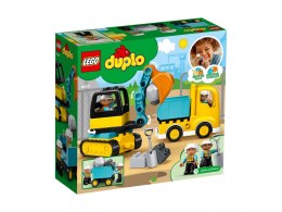 Lego DUPLO 10931 Ciężarówka i koparka gąsienicowa