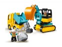 LEGO(R) DUPLO 10931 Ciężarówka i koparka gąsienico