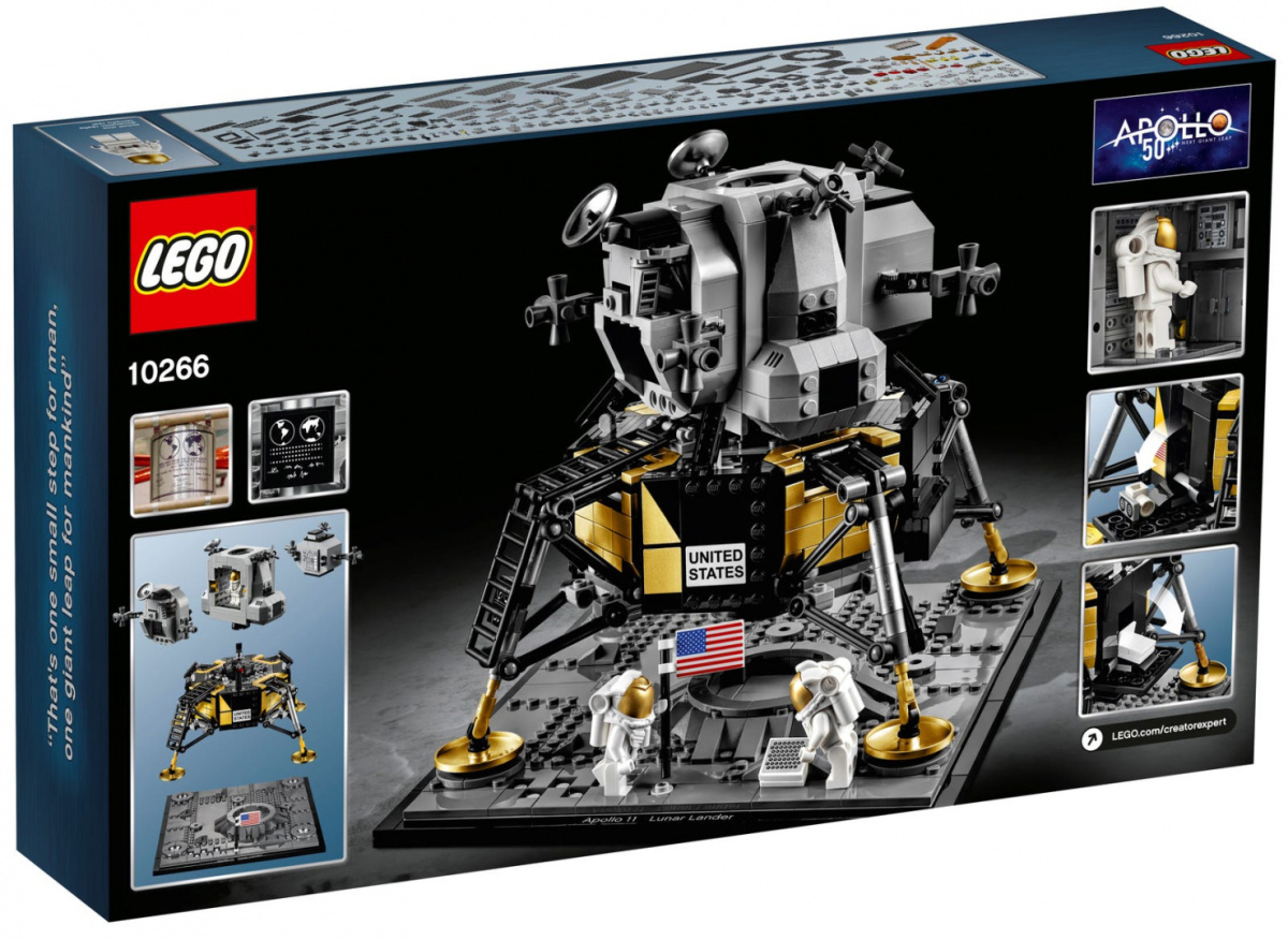 LEGO 10266 Creator Lądownik księżycowy Apollo 11 N