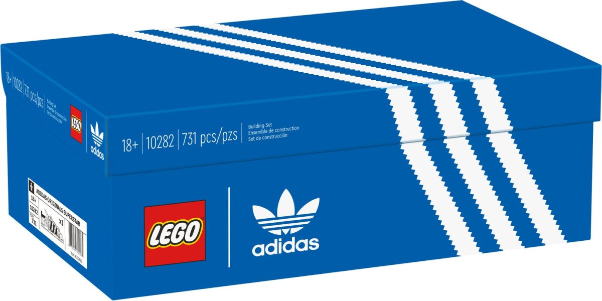 LEGO 10282 Icons But adidas Originals Superstar