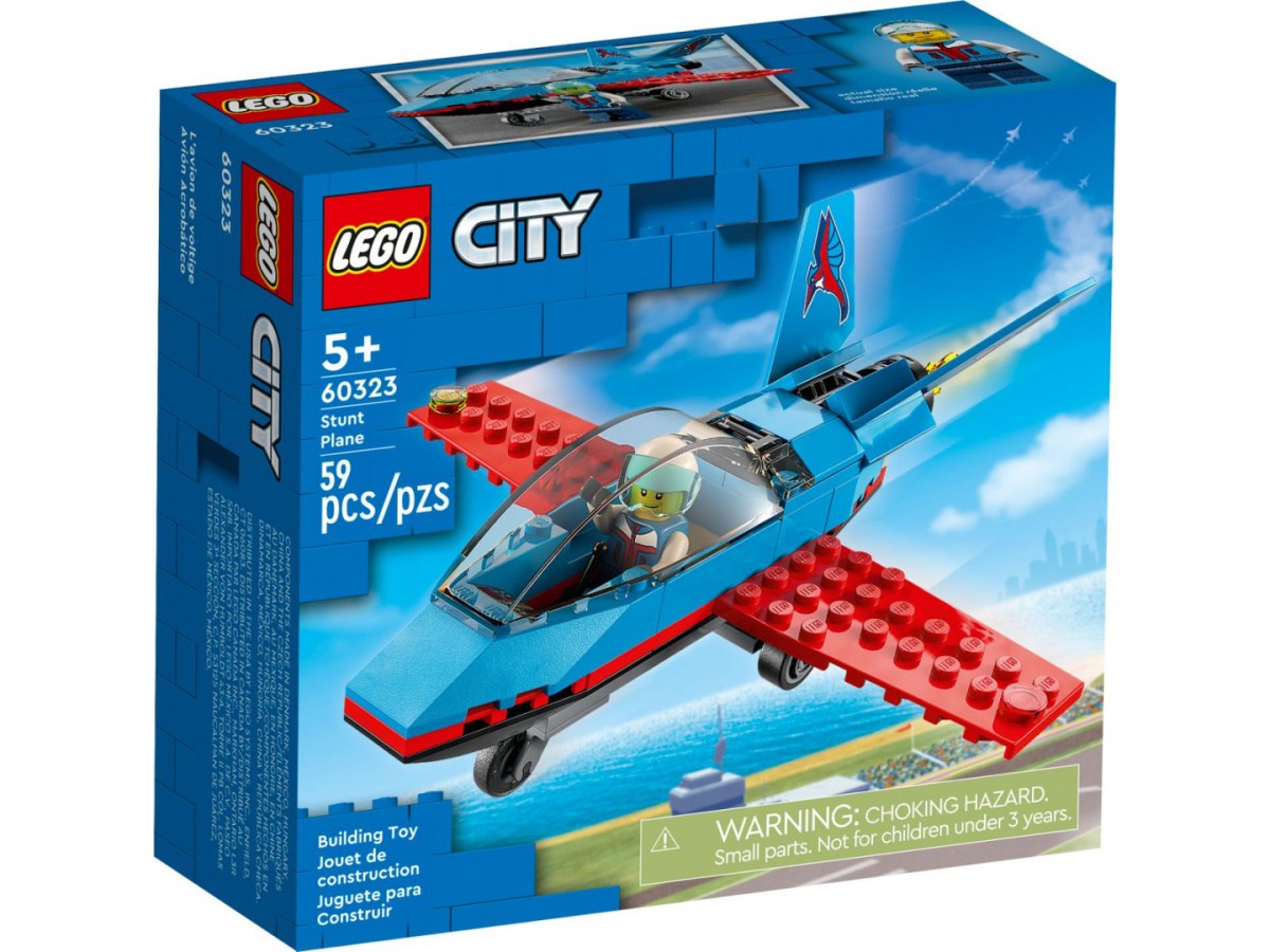 LEGO 60323 City Samolot kaskaderski