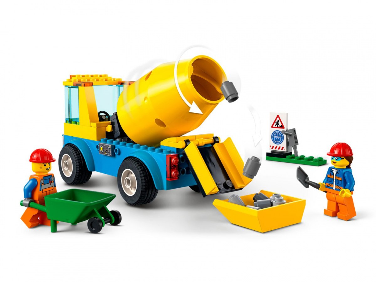 LEGO 60325 City Ciężarówka z betoniarką