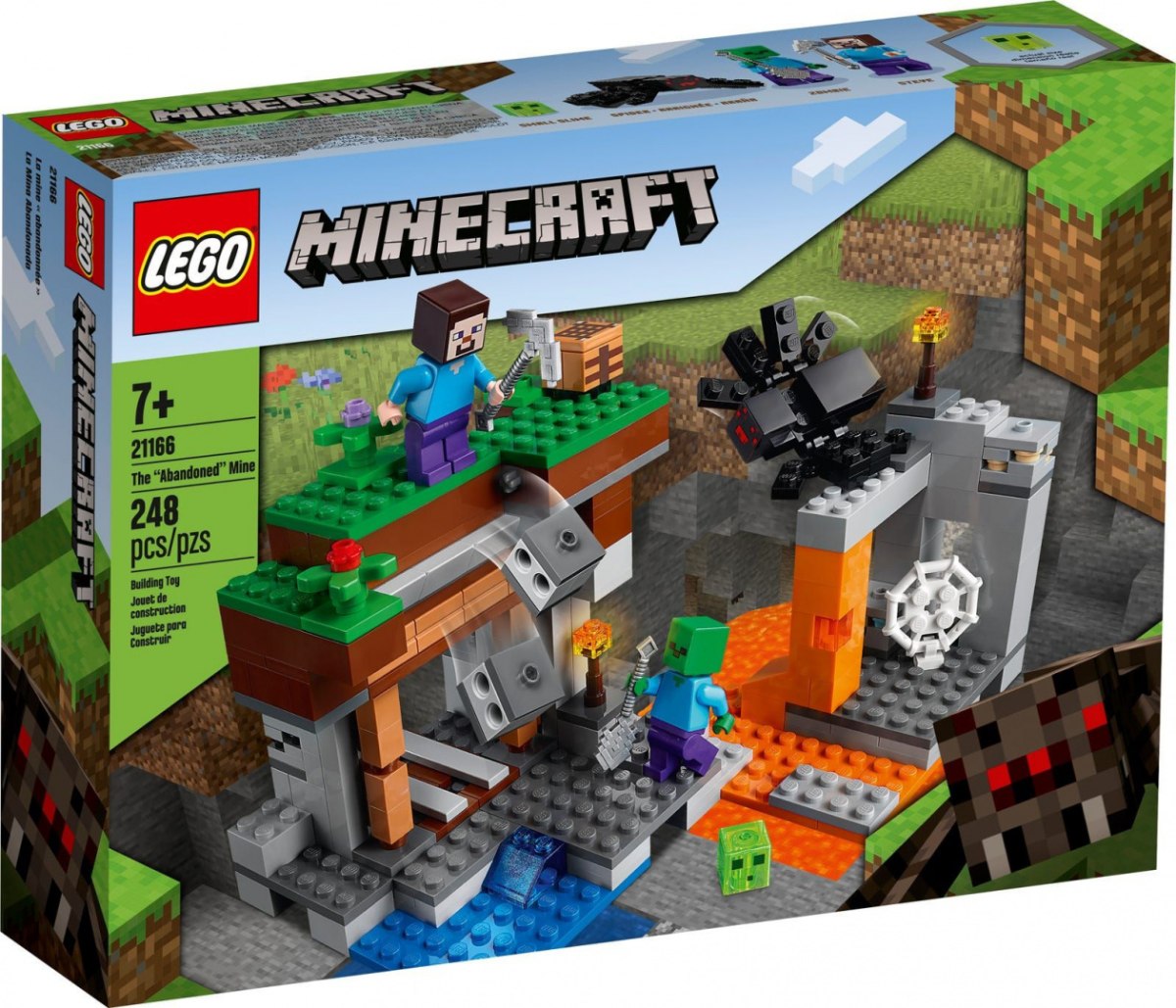 LEGO 21166 Minecraft „Opuszczona" kopalnia