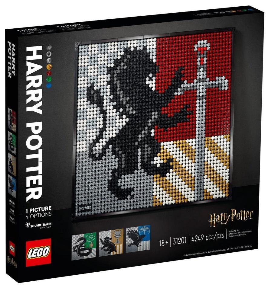 Lego ART 31201 Harry Potter Herby Hogwartu