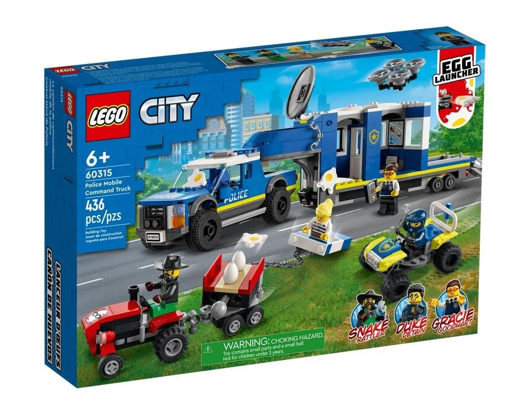 Lego CITY 60315 Mobilne centrum dowodzenia policji