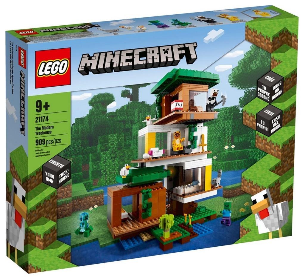 Lego MINECRAFT 21174 Nowoczesny domek na drzewie