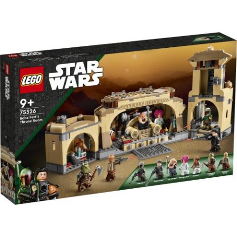 Lego STAR WARS 75326 Sala tronowa Boby Fetta
