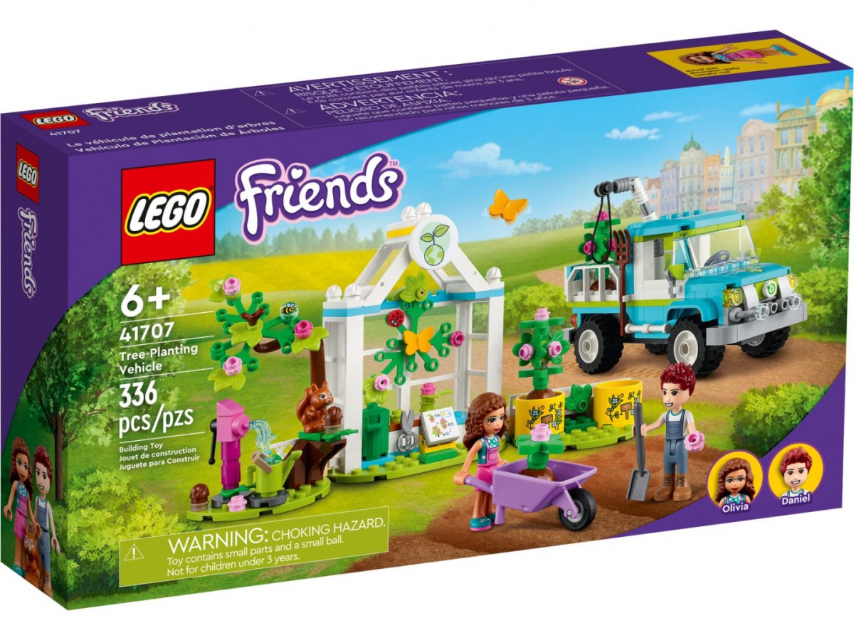 LEGO 41707 Friends Furgonetka do sadzenia drzew
