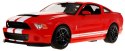 Ford Shelby Mustang GT500 czerwony RASTAR model 1:14 Zdalnie sterowane auto + pilot