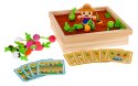 Drewniana gra pamięciowa 2w1 "Ogród warzywny" + "Zrób zupę" memory dla dzieci
