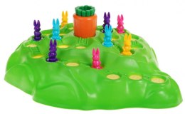 Gra planszowa Radosne Króliki dla dzieci 3+ Wyścig po marchewkę Rodzinna rozrywka