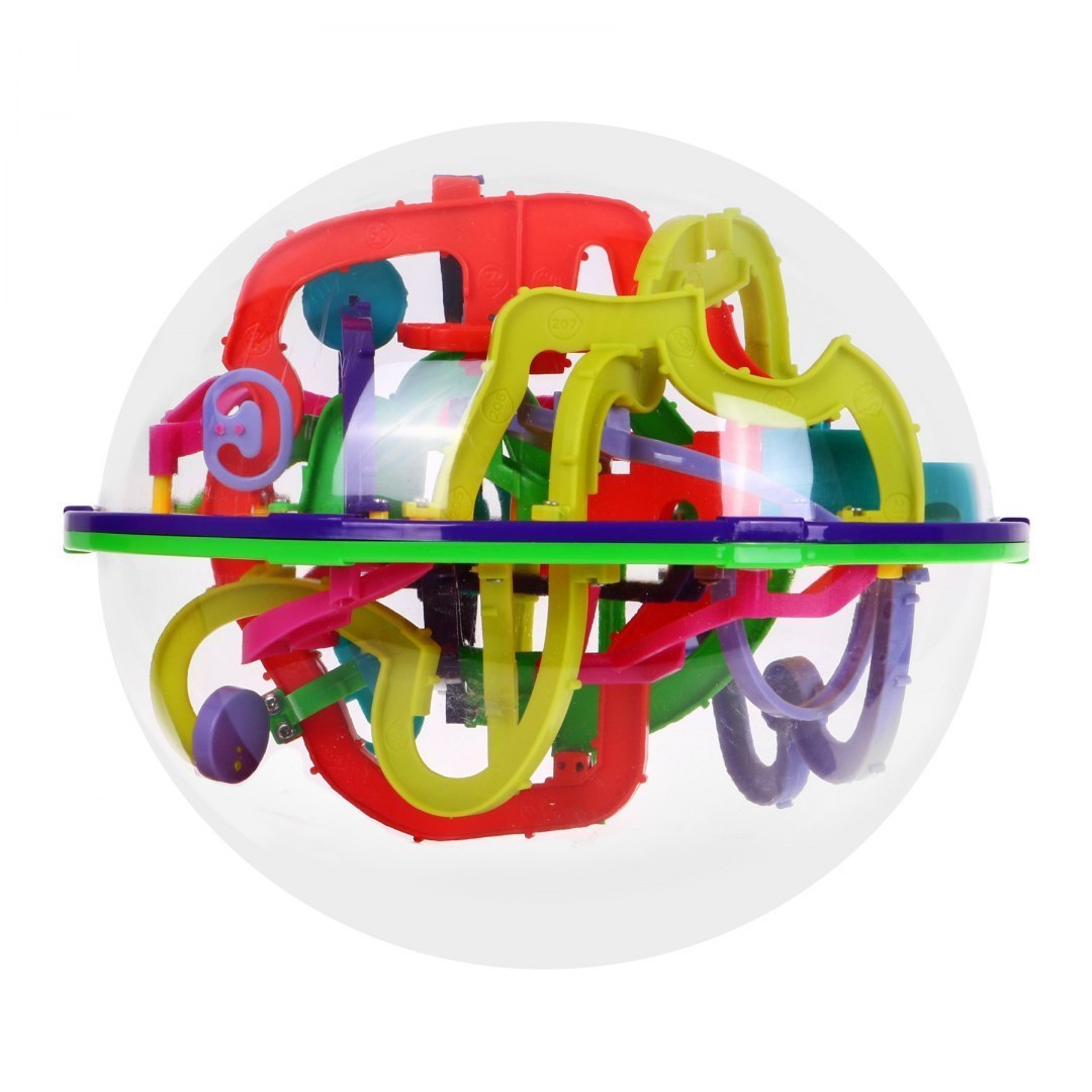 Kula 3D z labiryntami dla dzieci 6+ Prowadzenie kulki + 299 etapów + Gra logiczna i zręcznościowa