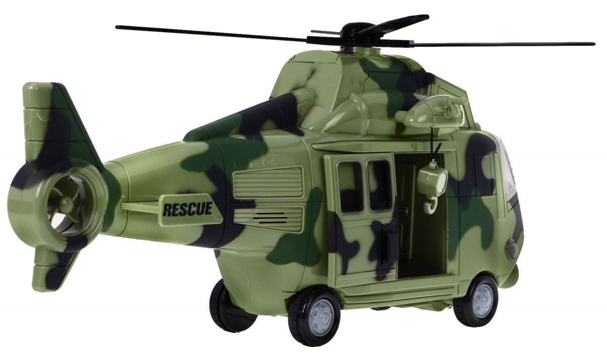 Helikopter Wojskowy z Dźwiękami Beżowy