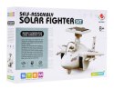 Robot solarny Myśliwiec dla dzieci 8+ Zabawka DIY do złożenia + Silnik + Panel solarny