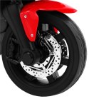 Motorek R1 Superbike elektryczny dla dzieci Czerwony + Kółka pomocnicze + Klakson + Światła LED