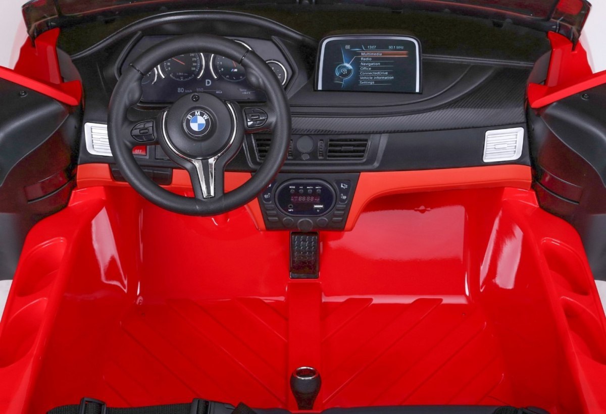 Pojazd BMW X6M 2 os XXL Czerwony