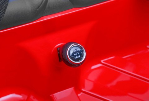 BMW X6M XXL dla 2 dzieci Czerwony SUV + Pilot + Ekoskóra