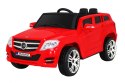 Autko City Rider dla dzieci Czerwony + Pilot + Regulacja kierownicy + Wolny Start + MP3 USB + LED