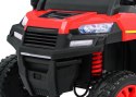 Autko Farmer Truck dla 2 dzieci Czerwony + Napęd 4x4 + Pilot + Kiper + Audio LED