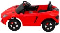Autko Future na akumulator dla dzieci Czerwony + Pilot + Wolny Start + EVA + MP3 USB + LED