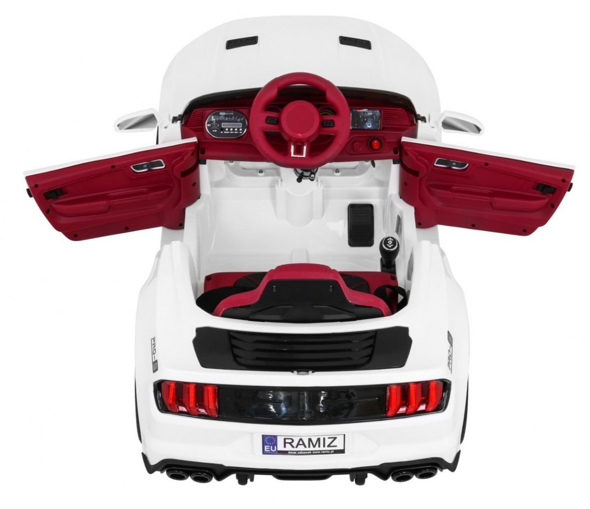 Pojazd GT Sport Biały