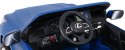 Lexus LX570 Lakierowane Autko dla 2 dzieci Niebieski + Pilot + Koła EVA + Radio MP3 LED