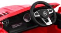 Mercedes AMG SL65 dla dzieci Czerwony + Pilot + Bagażnik + Regulacja siedzenia + MP3 LED + Wolny Start