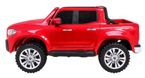 Mercedes Benz X-Class dla dzieci Lakier Czerwony Pickup