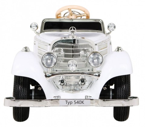 Mercedes Benz Retro 540A dla dzieci Biały