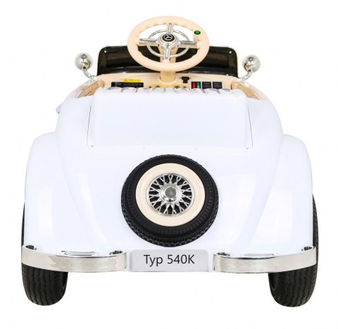 Mercedes Benz Retro 540A dla dzieci Biały