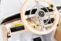 Mercedes Benz Retro 540A dla dzieci Biały + Tryb "Rodzica" + Pilot + Panel audio + LED