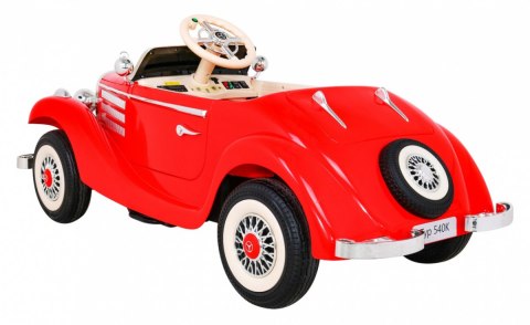 Mercedes Benz Retro 540A dla dzieci Czerwony