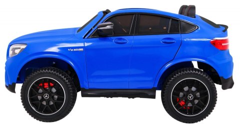 Auto Mercedes GLC 63S dla dzieci - Niebieski SUV + Napęd 4x4