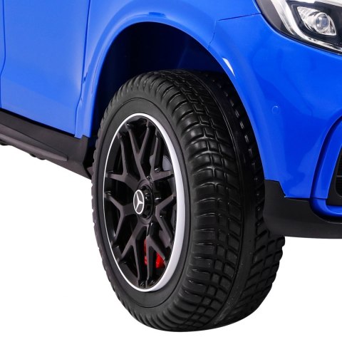 Auto Mercedes GLC 63S dla dzieci - Niebieski SUV + Napęd 4x4