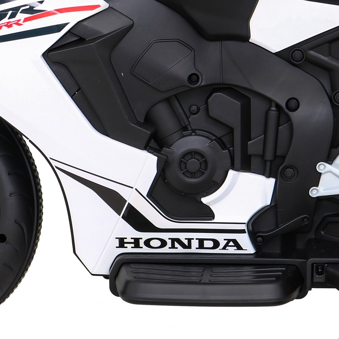Honda CBR 1000RR Motor na akumulator dla dzieci Biały + Dźwięki MP3 + Kółka pomocnicze