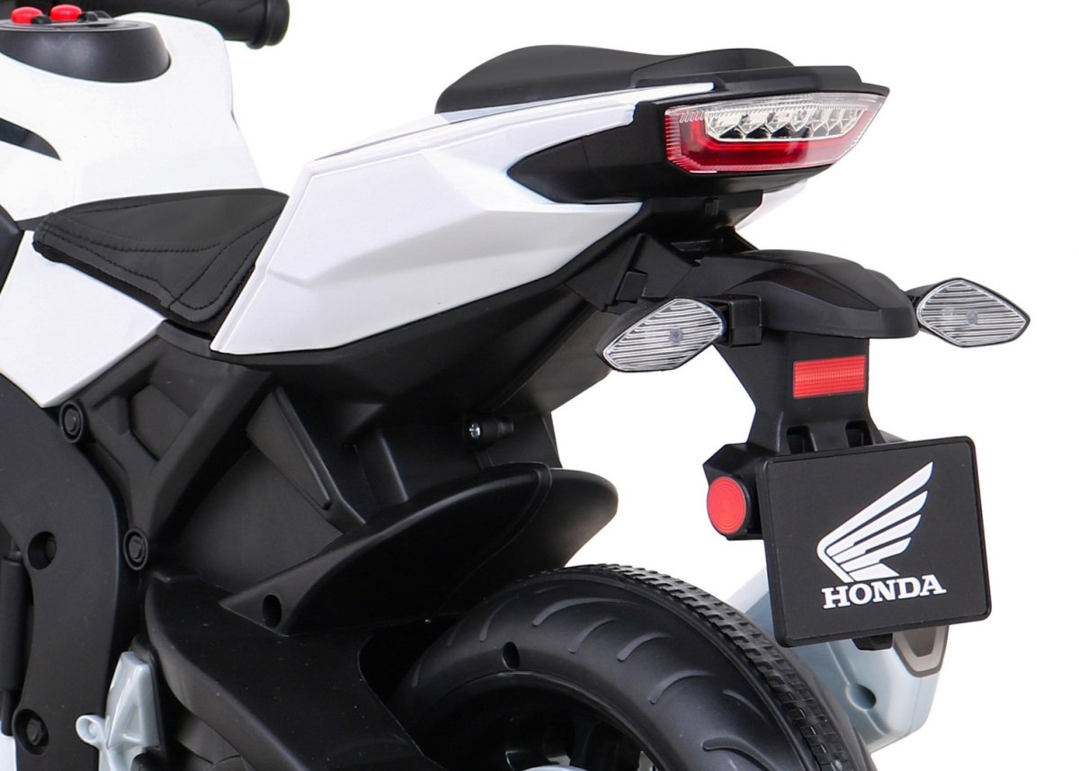 Honda CBR 1000RR Motor na akumulator dla dzieci Biały + Dźwięki MP3 + Kółka pomocnicze