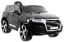 Audi Q7 Lift na akumulator dla dzieci Lakier Czarny + Pilot + Wolny Start + EVA + MP3 LED