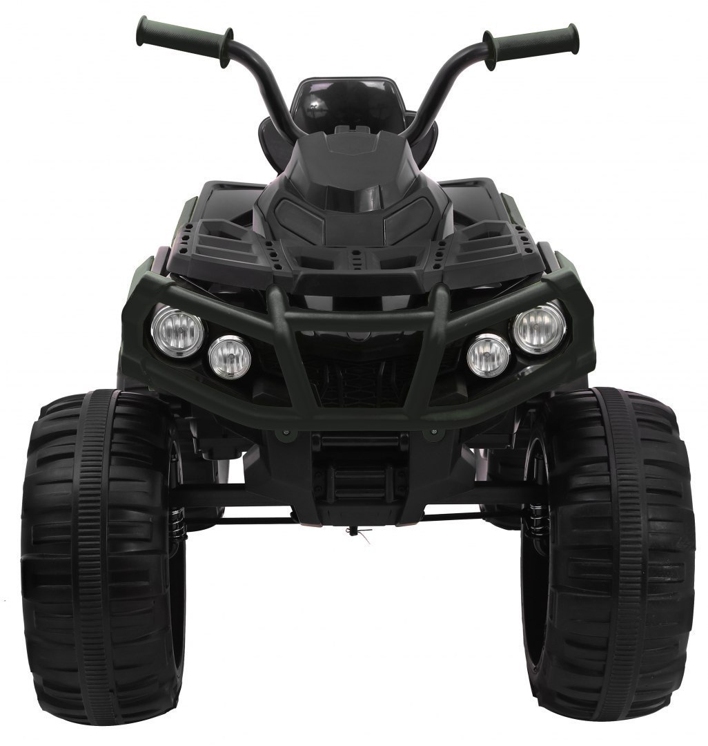 Quad ATV 2.4GHz na akumulator dla dzieci Czarny + Pilot + Koła EVA + Radio MP3 + Wolny Start