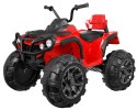 Quad ATV na akumulator dla dzieci Czerwony + Koła EVA + Radio MP3 + LED + Wolny Start