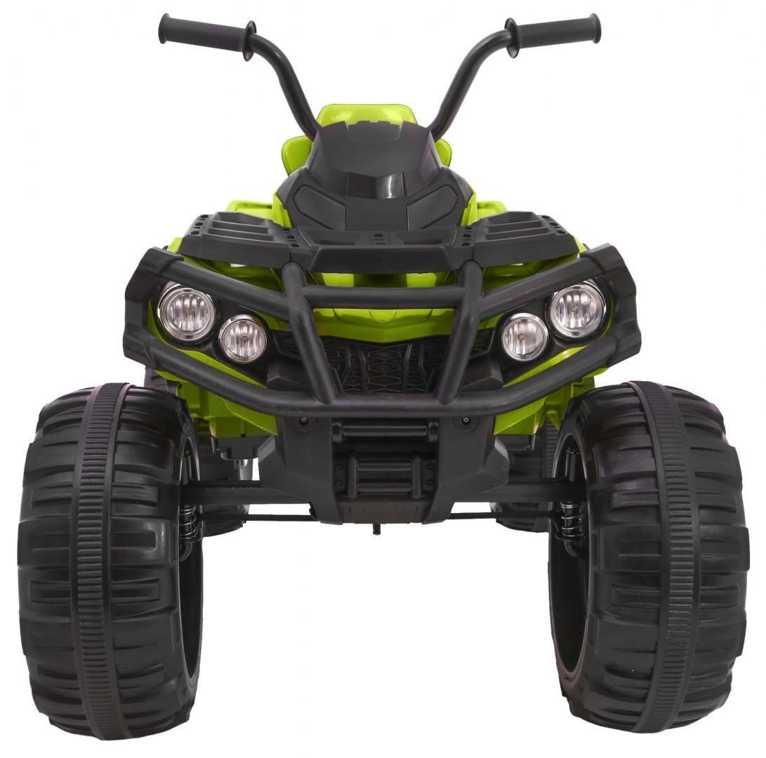 Quad ATV na akumulator dla dzieci Zielony + Koła EVA + Radio MP3 + LED + Wolny Start