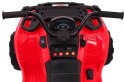 Quad XL ATV 2,4GHz na akumulator dla dzieci Czerwony + Pilot + Napęd 4x4 + Bagażnik + Wolny Start + EVA + Audio LED