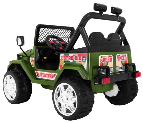 Terenowy Raptor Drifter na akumulator dla dzieci Zielony + Pilot