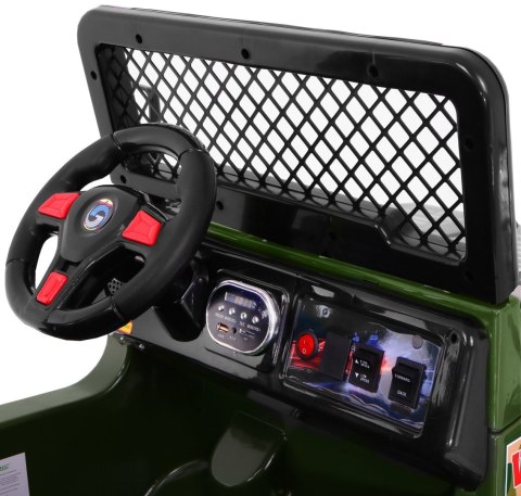 Terenowy Raptor Drifter na akumulator dla dzieci Zielony + Pilot