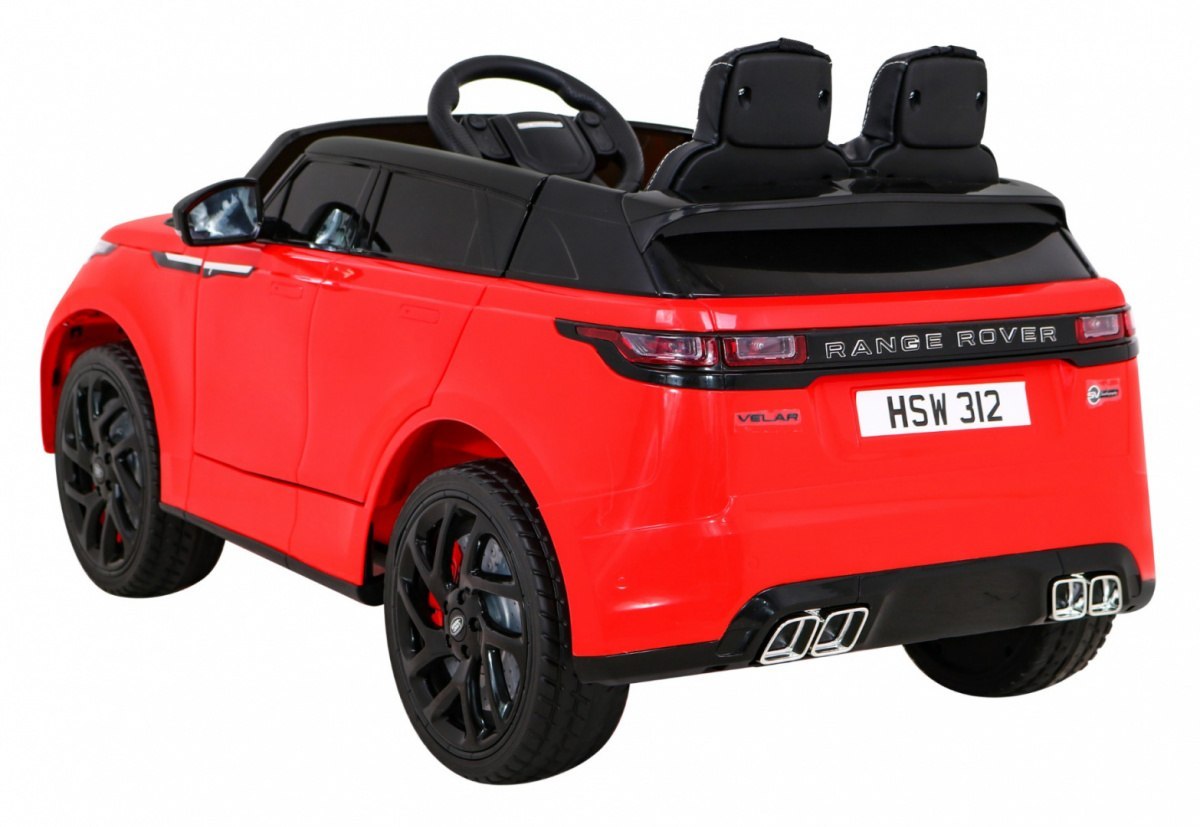 Range Rover Velar na akumulator Czerwony + Pilot + EVA + Wolny Start + MP3 LED