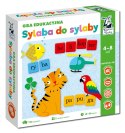 Gra edukacyjna "Sylaba do sylaby" dla dzieci 4-8 lat + Układanie wyrazów + Nazywanie obrazków