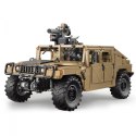 Klocki techniczne CaDA 3935 el. Humvee pojazd wojskowy 1:8 dla dzieci 8+