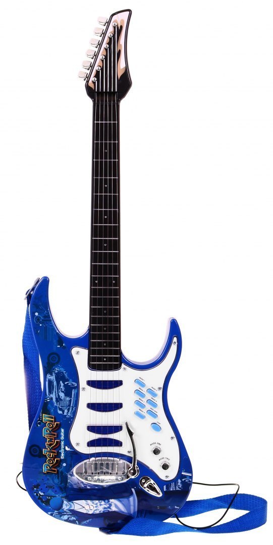 Gitara Elektryczna Wzmacniacz Niebieska