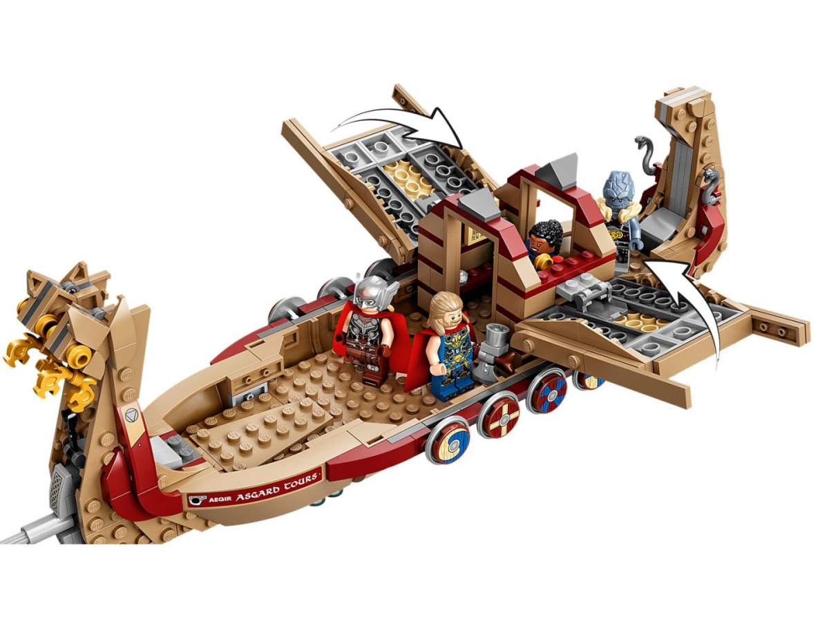 LEGO 76208 Super Heroes Kozia łódź